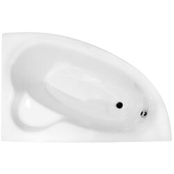 Cada de baie din acril Besco Natalia 150x100 Left (White)