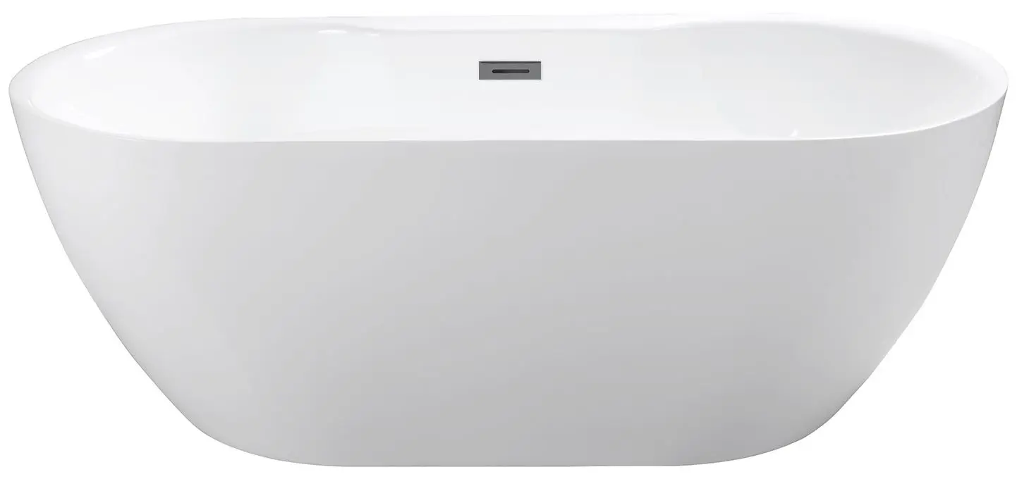 Cada de baie din acril Besco Navia 140x75 (White/Graphite)