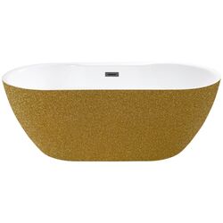 Ванна акриловая Besco Navia Glam 140x75 (Gold/White/Graphite)