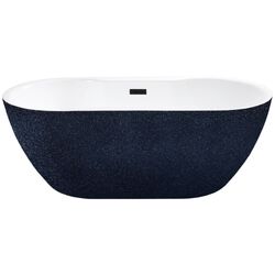 Ванна акриловая Besco Navia Glam 150x80 (Graphite/White/Black)