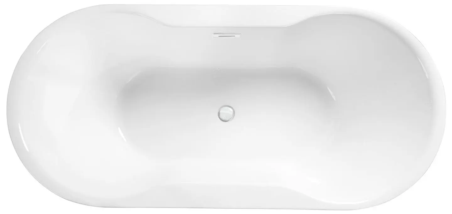 Ванна акриловая Besco Navia Glam 160x80 (Graphite/White/White Gloss) - 2