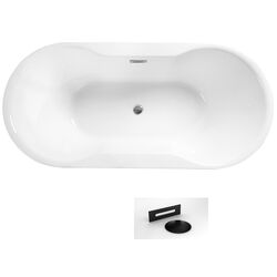 Cada de baie din acril Besco Navia Glam WA-150-NSC 150x80 (Silver) Thumb