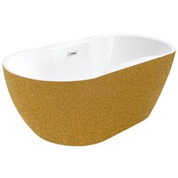 Ванна акриловая Besco Navia Glam WA-150-NZZ 150x80 (Gold)