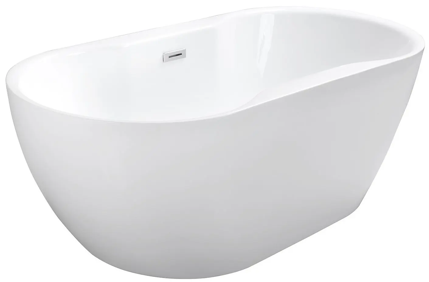 Ванна акриловая Besco Navia WAS-140-NCZ 140x75 (White)