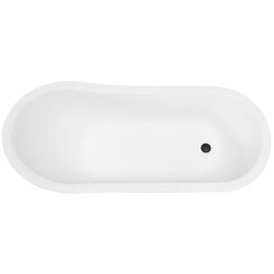 Cada de baie din acril Besco Olaya Glam WAO-160-GSW 160x68 (Silver) Thumb