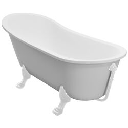 Ванна акриловая Besco Olaya WAO-160+BI 160x68 (White)