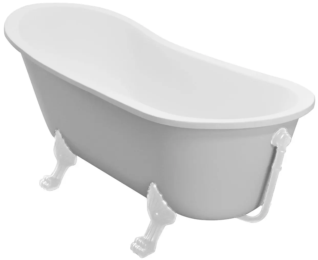 Ванна акриловая Besco Olaya WAO-160+BI 160x68 (White)
