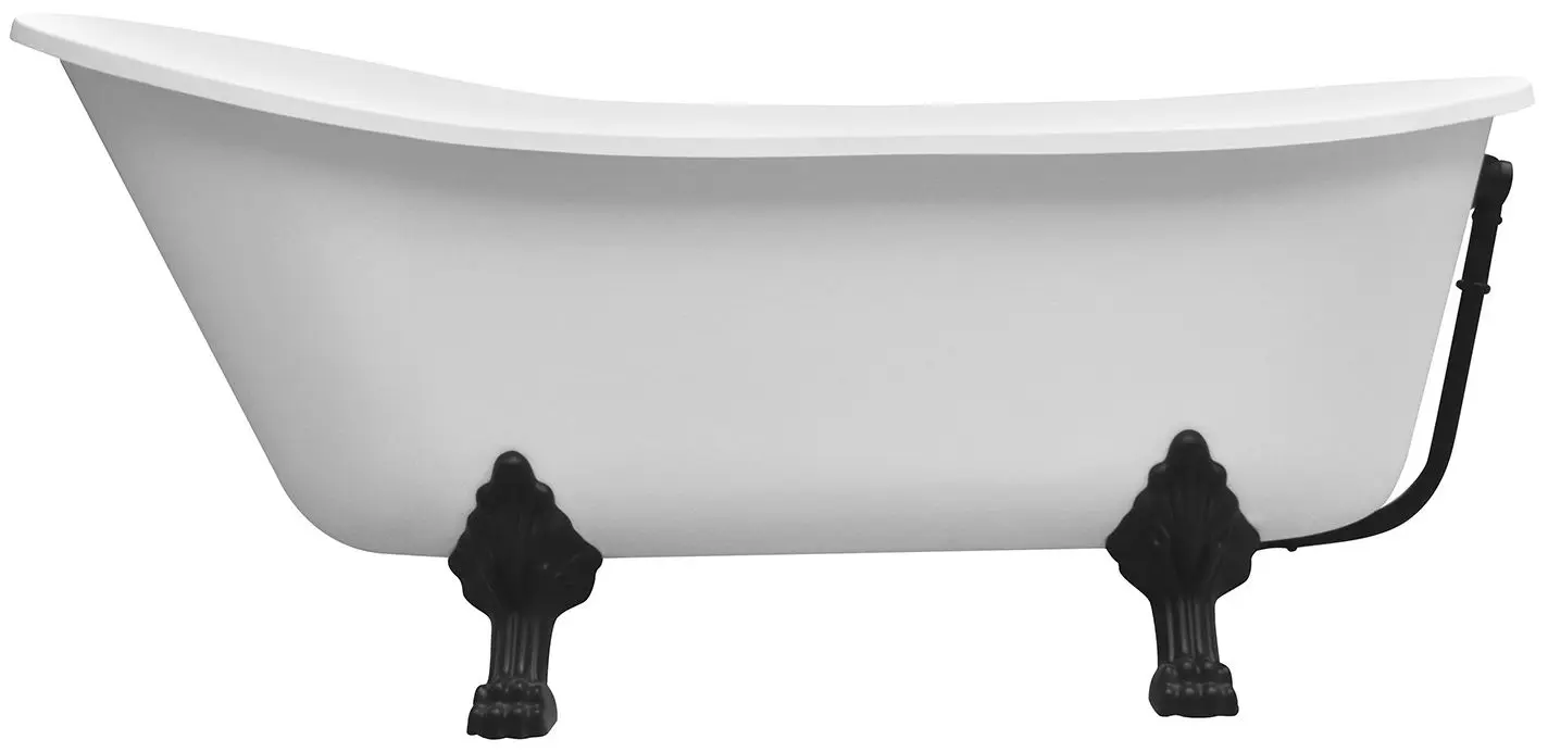 Ванна акриловая Besco Olaya WAO-160+CZ 160x68 (White) - 2