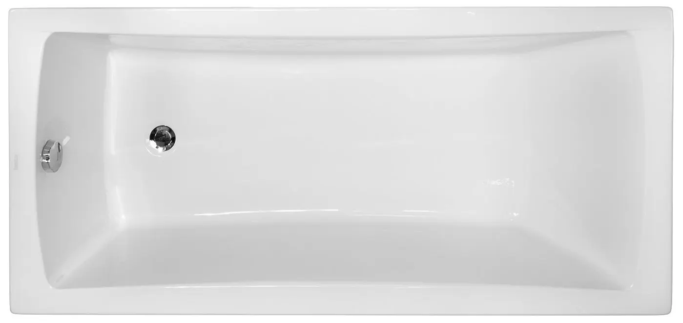 Cada de baie din acril Besco Optima 160x70 (White) - 2