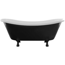 Ванна акриловая Besco Otylia B&W WKO-170-BWB 170x77 (Black/White)