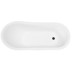 Ванна акриловая Besco Otylia Glam 160x77 (Graphite/White/Chrome) Thumb
