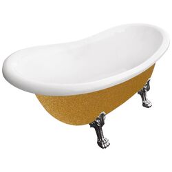 Ванна акриловая Besco Otylia Glam WKO-170-GZC 170x77 (Gold)