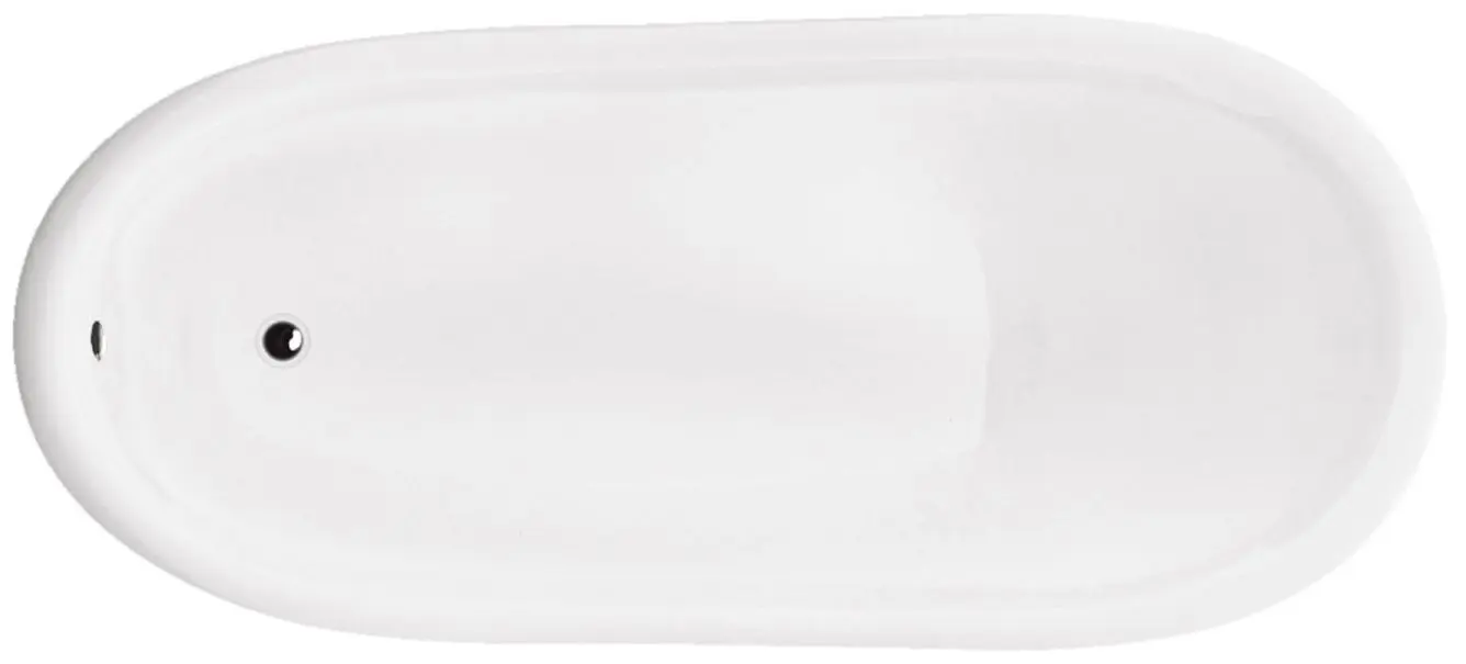 Ванна акриловая Besco Otylia WKO-170W+ZL 170x77 (White) - 2