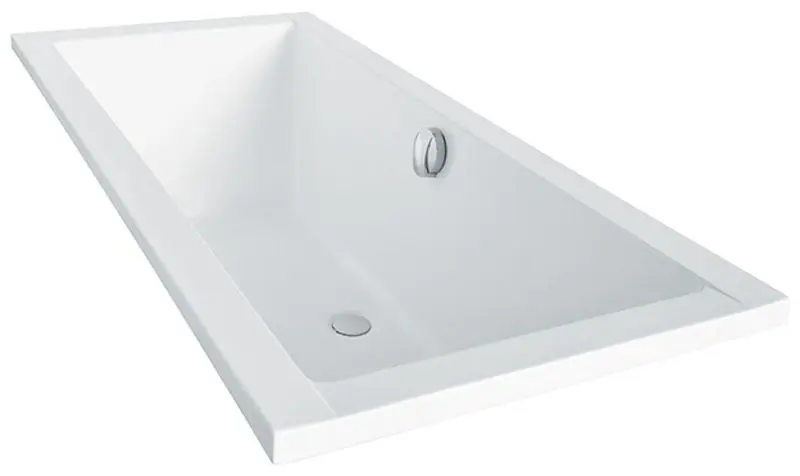 Ванна акриловая Besco Quadro Slim WAQ-190-SL 190x90 (White) - 2