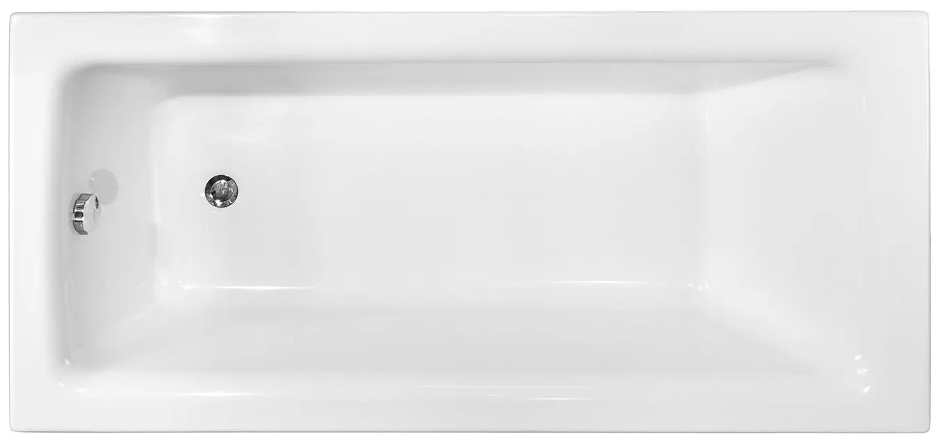 Ванна акриловая Besco Talia Premium 170x75 + Ambition + Standard (White/Chrome) - 2