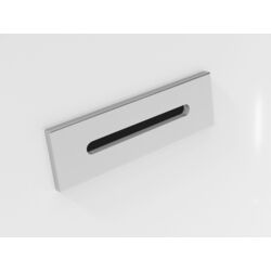 Cada de baie din acril Besco Varya Glam 170x80 (Graphite/White/Chrome) Thumb