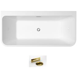 Ванна акриловая Besco Varya Glam WA-150-VRZZ 150x75 (Gold) Thumb