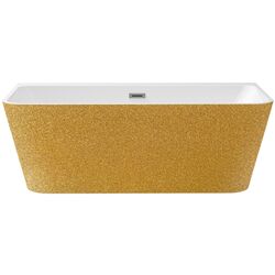 Ванна акриловая Besco Varya Glam WA-150-VRZZ 150x75 (Gold)