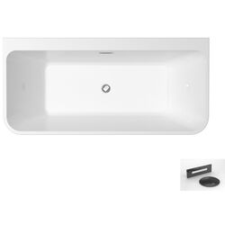 Ванна акриловая Besco Varya Glam WA-170-VRSG 170x80 (Silver) Thumb