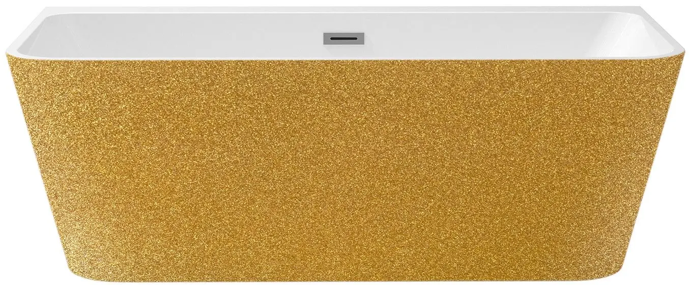 Ванна акриловая Besco Varya Glam WA-170-VRZC 170x80 (Gold)