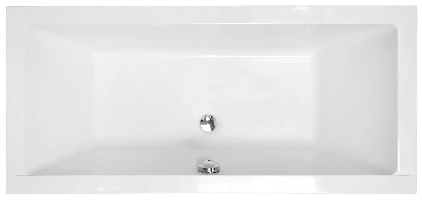 Cada din compozit Besco Vena WKVE-170-WS 170x75 (White) - 3