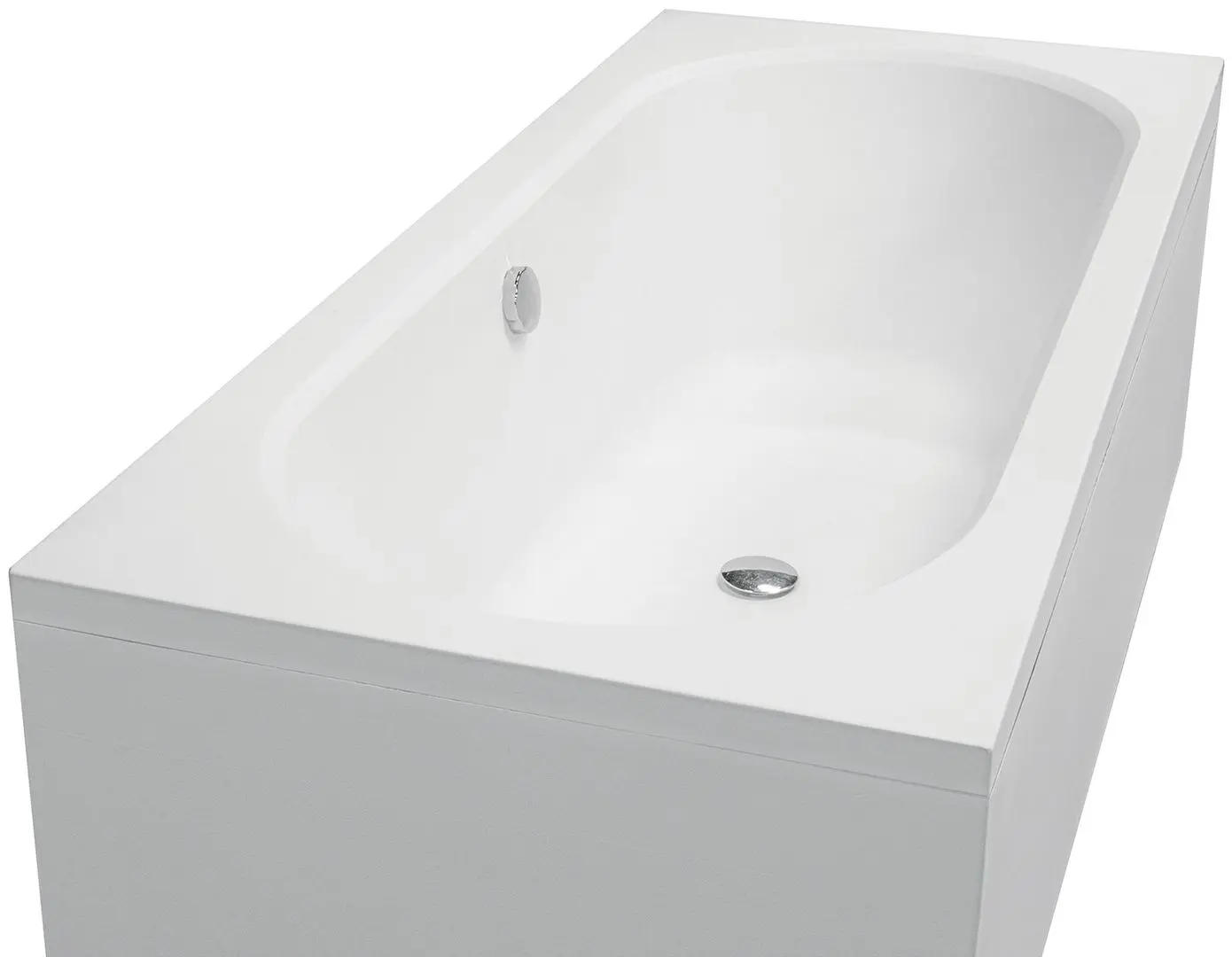 Cada de baie din acril Besco Vitae WAV-150-PK 150x75 (White) - 4