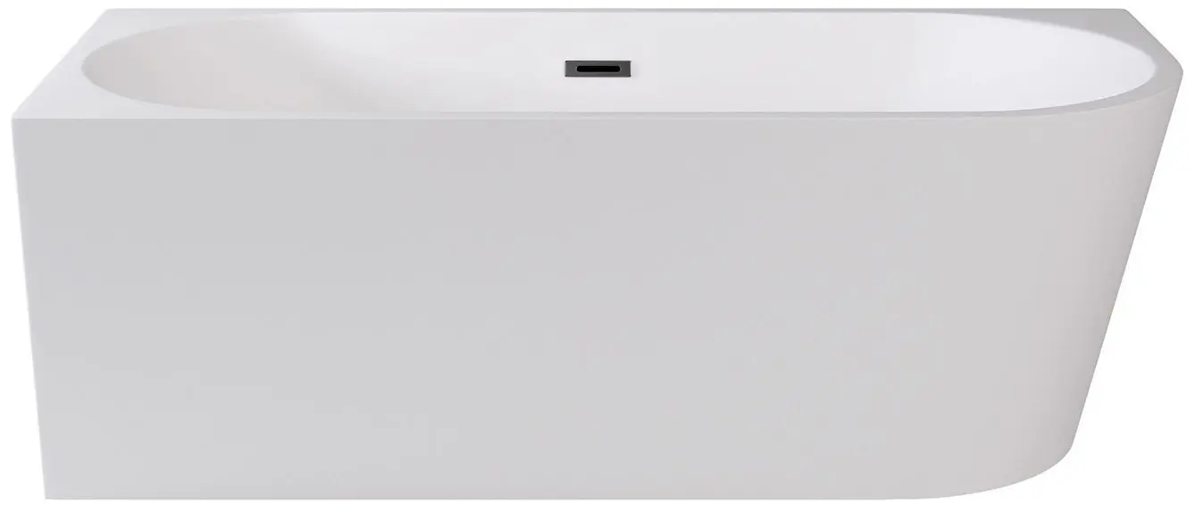 Cada de baie din acril Besco Zoya 150x75 Left (White/Graphite)