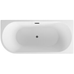 Ванна акриловая Besco Zoya Glam 170x80 Right (Graphite/White) Thumb