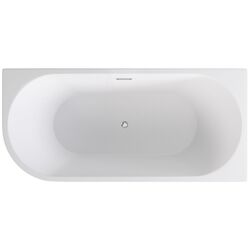 Cada de baie din acril Besco Zoya Glam 170x80 Right (Graphite/White/Chrome) Thumb