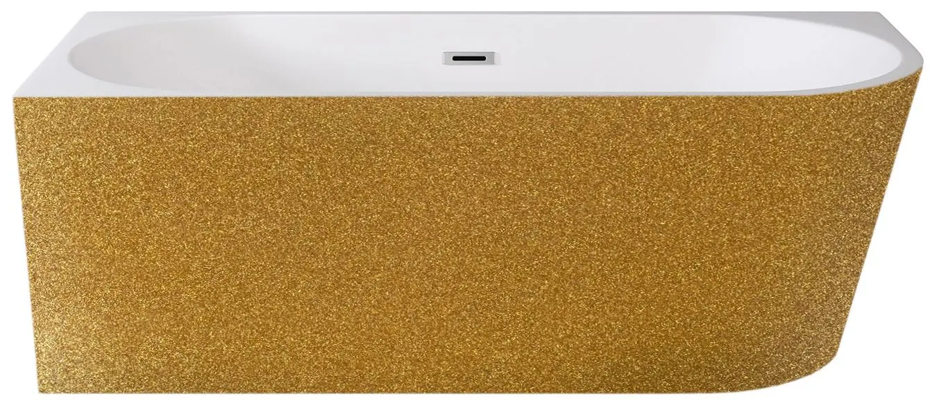 Ванна акриловая Besco Zoya Glam WA-150-ZLZB Left 150x75 (Gold)