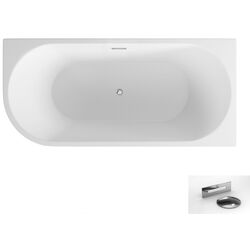 Cada de baie din acril Besco Zoya WAS-150-ZL Left 150x75 (White) Thumb