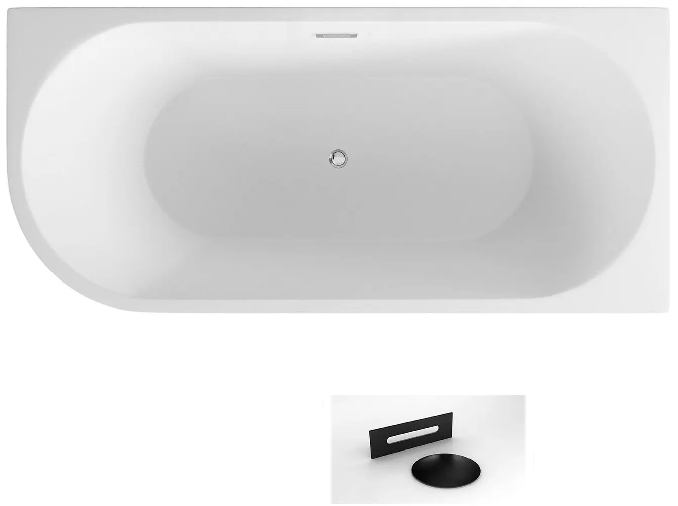 Ванна акриловая Besco Zoya WAS-150-ZPC Right 150x75 (White) - 2