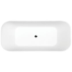 Ванна Besco Assos WMD-160-AWGR 160x70 (Black/White) Thumb