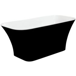 Ванна Besco Assos WMD-160-AWGR 160x70 (Black/White)