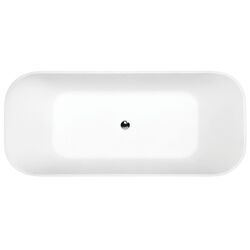 Ванна Besco Assos B&W WMD-160-AWW 160x70 (Black/White) Thumb