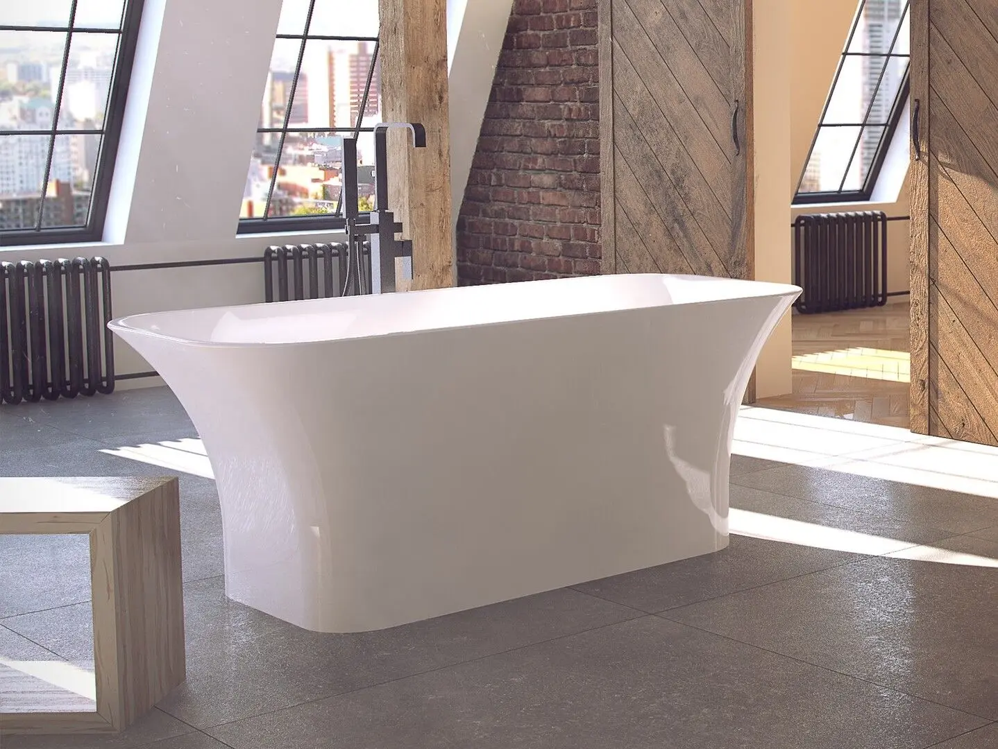 Ванна Besco Assos WMD-160-AGR 160x70 (White) - 4