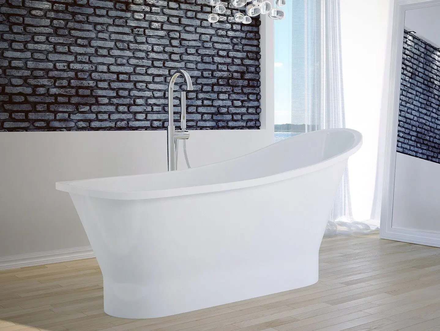 Ванна Besco Gloria WMD-150-GLB 150x66 (White) - 3