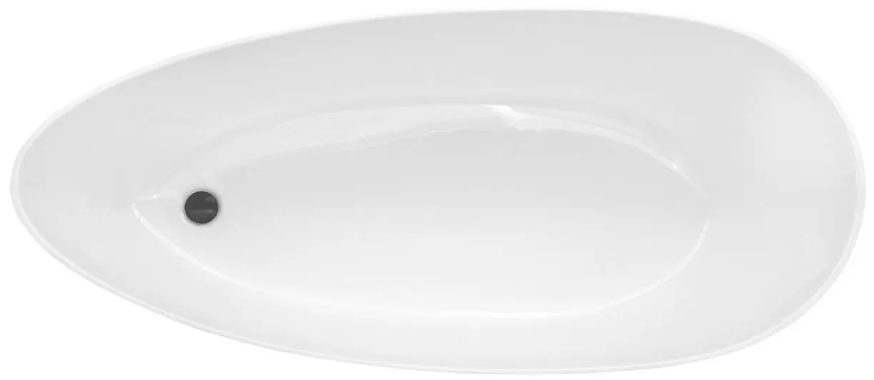 Cada de baie Besco Goya 160x70 (White/Graphite) - 2