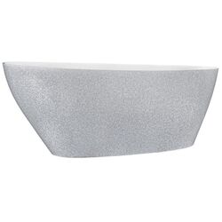 Cada de baie Besco Goya A-Line Glam 160x73 (Silver/White/Graphite)