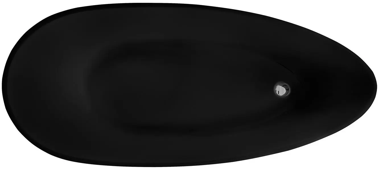 Ванна Besco Goya Black 140x60 XS (Black/Graphite) - 2