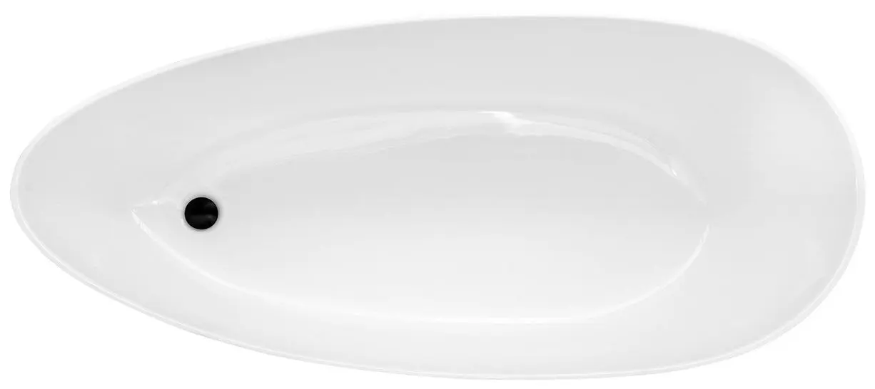 Ванна Besco Goya XS B&W WMD-140-GWC 142x62 (Black/White) - 2