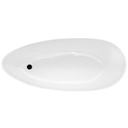 Ванна Besco Goya XS B&W WMD-140-GWW 142x62 (Black/White) Thumb