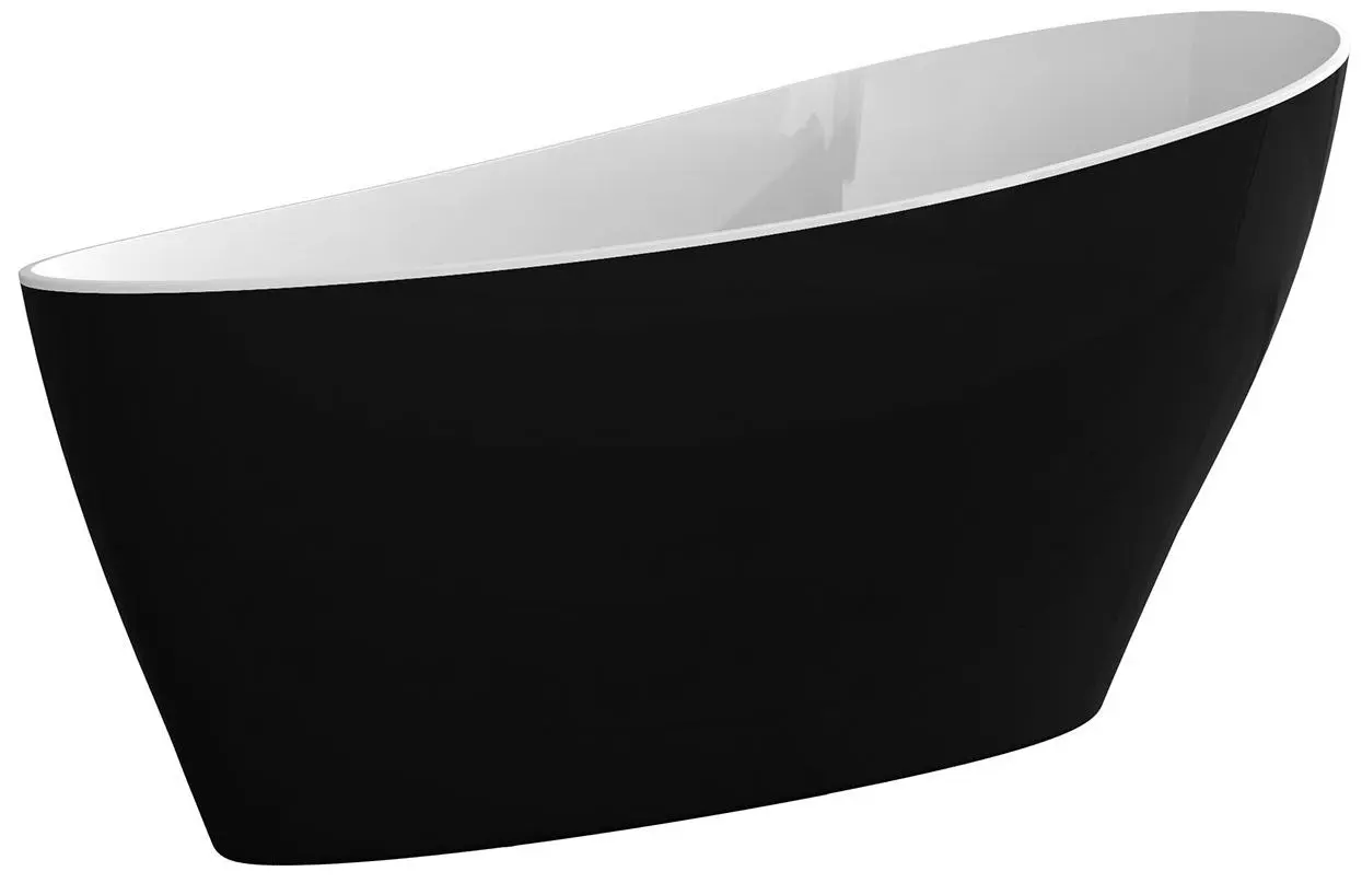 Ванна Besco Keya B&W WMD-165-KBW 165x70 (Black/White)