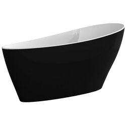 Ванна Besco Keya WMD-165-KWC 165x70 (Black/White)