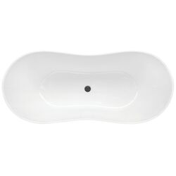 Ванна Besco Viya 160x70 (White/Graphite) Thumb