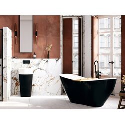 Ванна Besco Viya WMD-160-VWG 160x70 (Black/White) Thumb