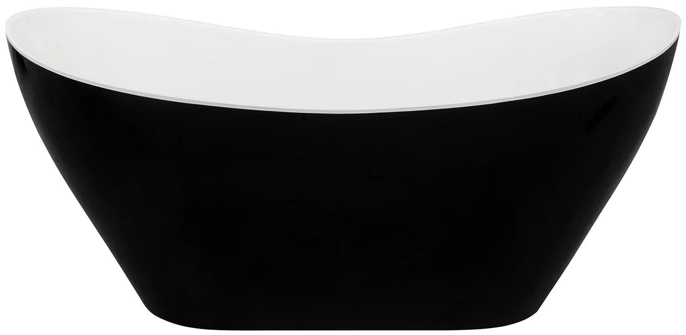 Ванна Besco Viya WMD-160-VWG 160x70 (Black/White)