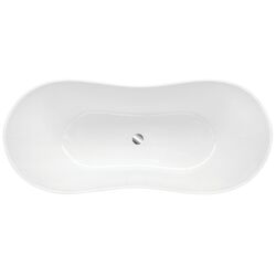 Ванна Besco Viya Glam 160x70 (Graphite/White/Chrome) Thumb