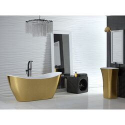 Cada de baie Besco Viya Glam WMD-160-VZ 160x70 (Gold) Thumb