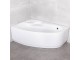 Сada de baie Bonito Home Blanca 160х105 Left + ACC (White)